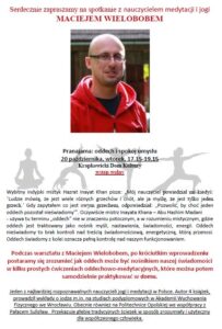 Pranajama: oddech i spokój umysłu – warsztat Macieja Wieloboba